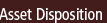Asset Disposition