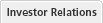 Investor Relations