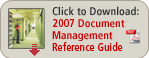 2007 Document Management Reference Guide