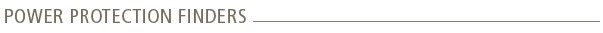 Power Protection Configurator