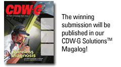 Winning submission will be published in our CDW-G Solutions Catalog