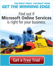 Request Microsoft Online Services free trial and information