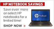 HP Notebook Savings