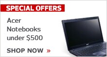 Acer Notebooks under $500