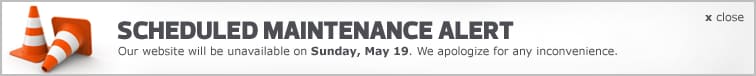 Scheduled Maintenance Alert