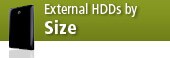 External Hard Drives by Size