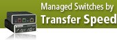 Managed Switches by Transfer Speed