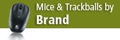 Mice and Trackballs by Brand