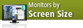 Monitors by Screen Size