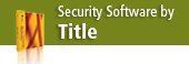 Popular Security Software Titles