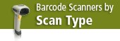 Barcode Scanners by Scan Type