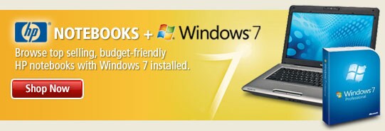 HP Notebooks Plus Windows 7