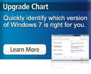 Windows 7 Upgrade Chart