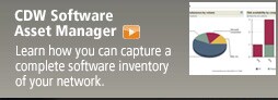 Click here to learn more about CDW Software Asset Manager.