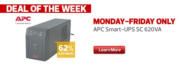 62% SAVINGS ON UPS