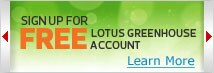 Sign up for a free Lotus Greenhouse Account
