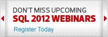 Register for SQL Server 2012 webinars