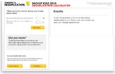 Dedupliation Calculator