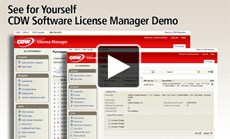 CDW Software License Manager Demo