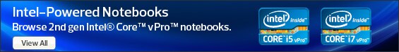 Browse notebooks with 2nd gen Intel Core processors 