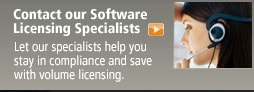 Click here to contact our software licensing specialists.